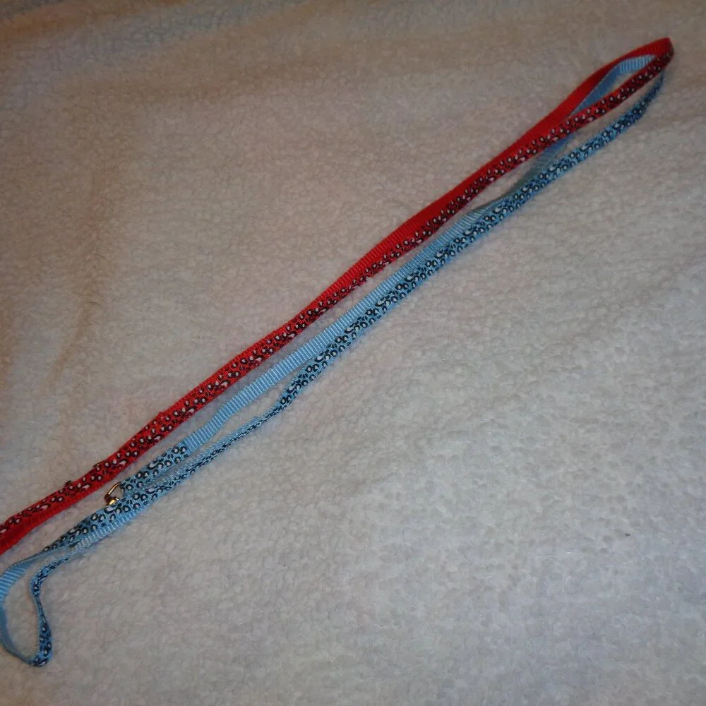 2 Small Dog Cat Pet Leashes Leash